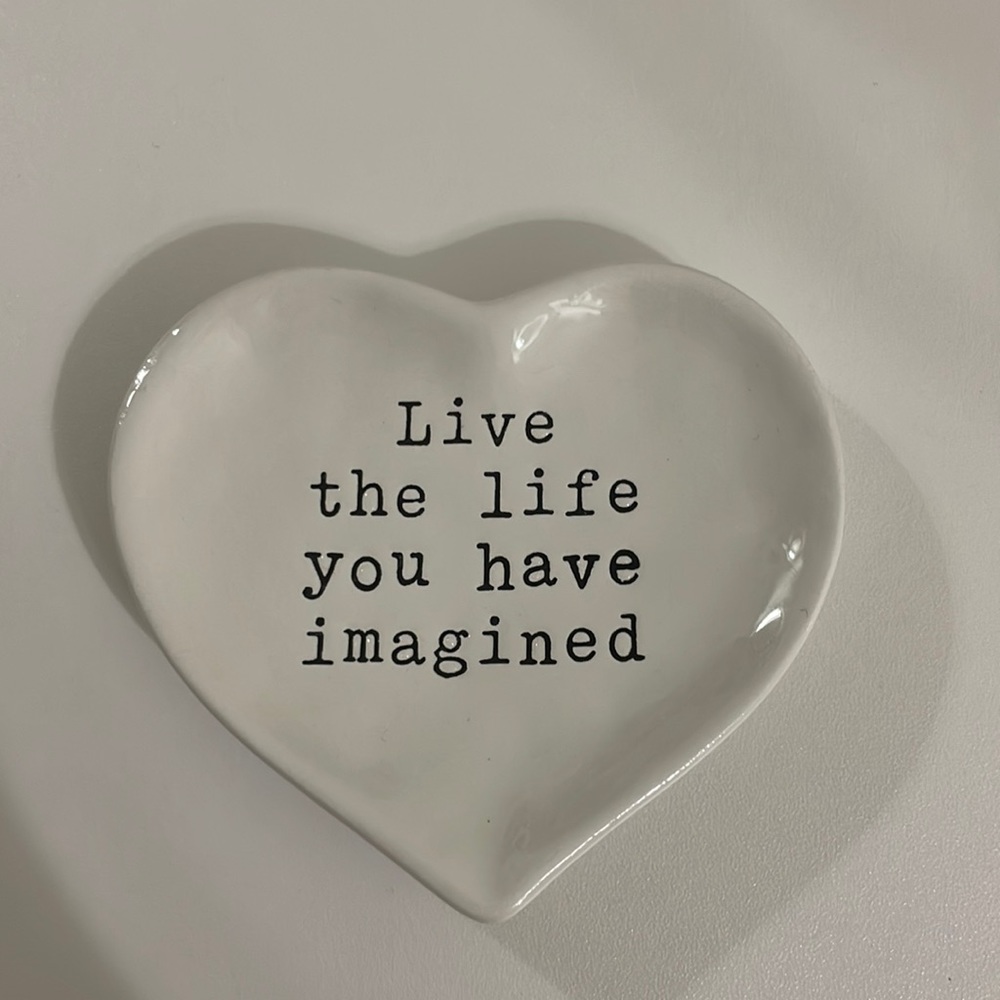 Heart Shaped Jewelry Tray